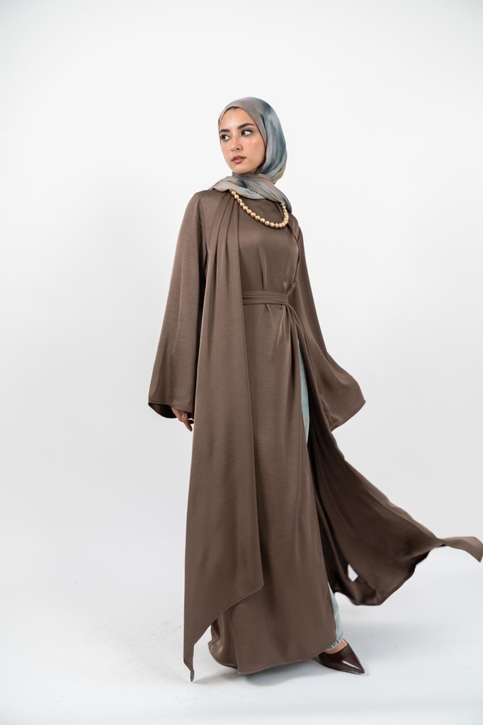 Chocolate Beisan Kimono    