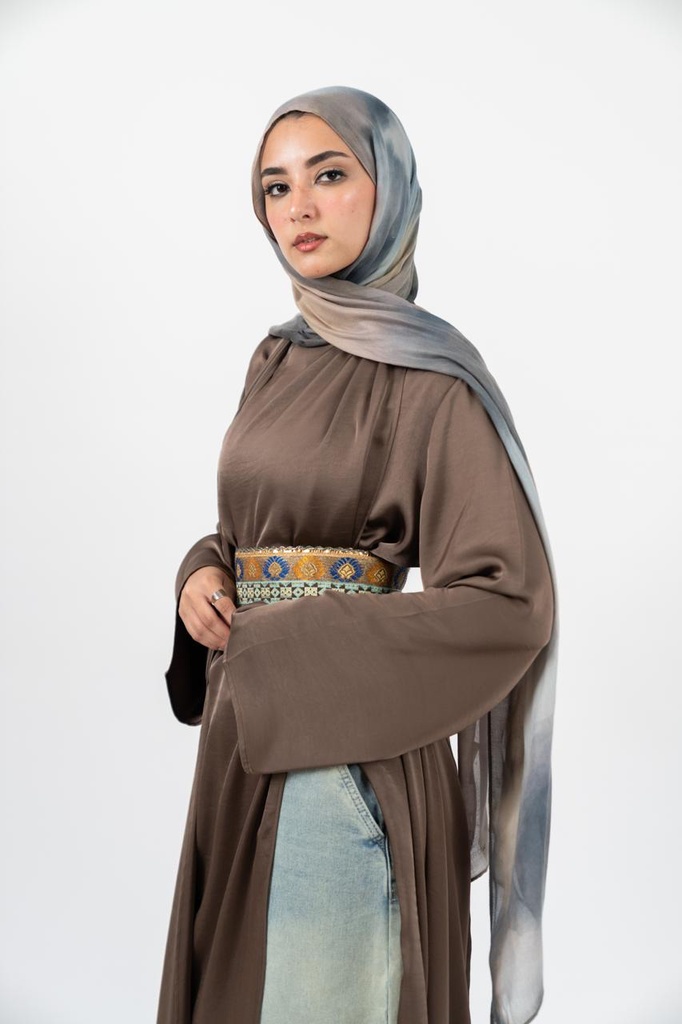 Chocolate Beisan Kimono    