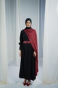 Black Sham Abaya 