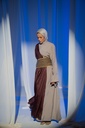 Greige Sham Abaya  