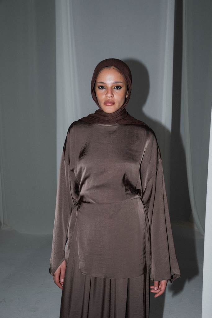 Mocha Liwa Blouse  