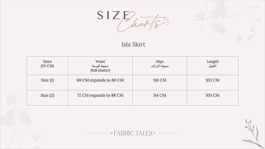 Mist Isla Skirt 