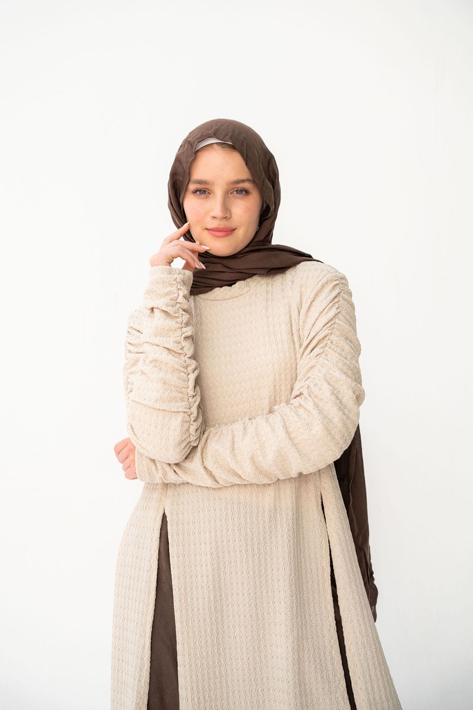 Sand Latvia Dress   