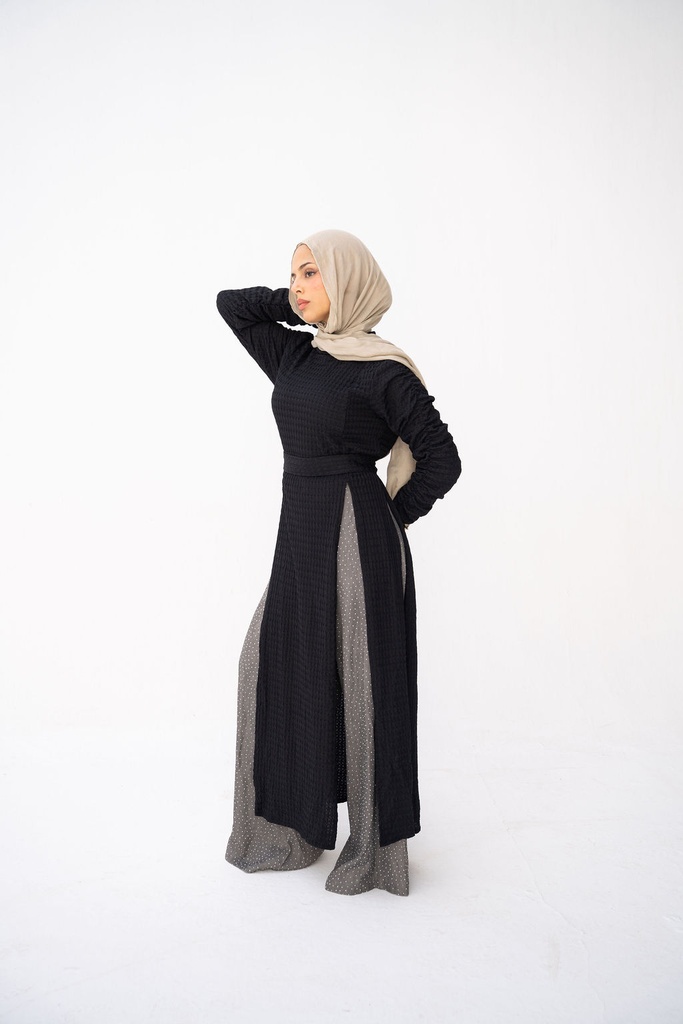 Black Latvia Dress  