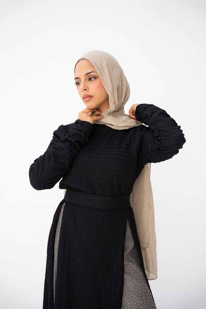 Black Latvia Dress  