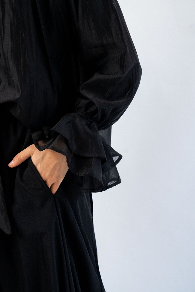Black Cyprus Blouse