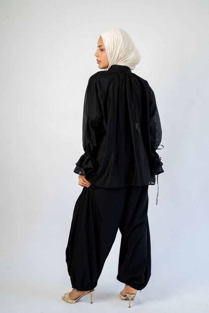 Black Cyprus Blouse