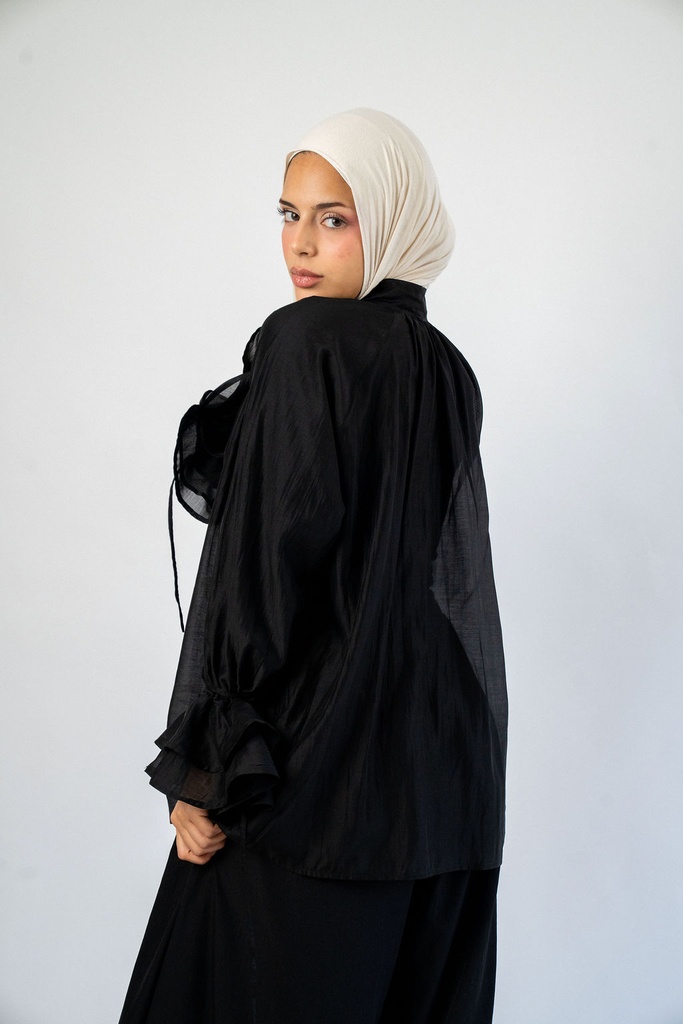 Black Cyprus Blouse