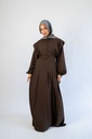 Chocolate Genoa Dress