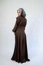 Chocolate Genoa Dress