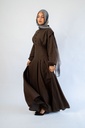 Chocolate Genoa Dress