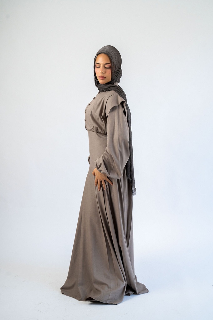 Mocha Genoa Dress