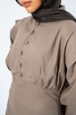Mocha Genoa Dress