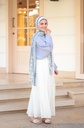 Offwhite Ruched Skirt