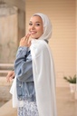 Sky Chiffon Veil