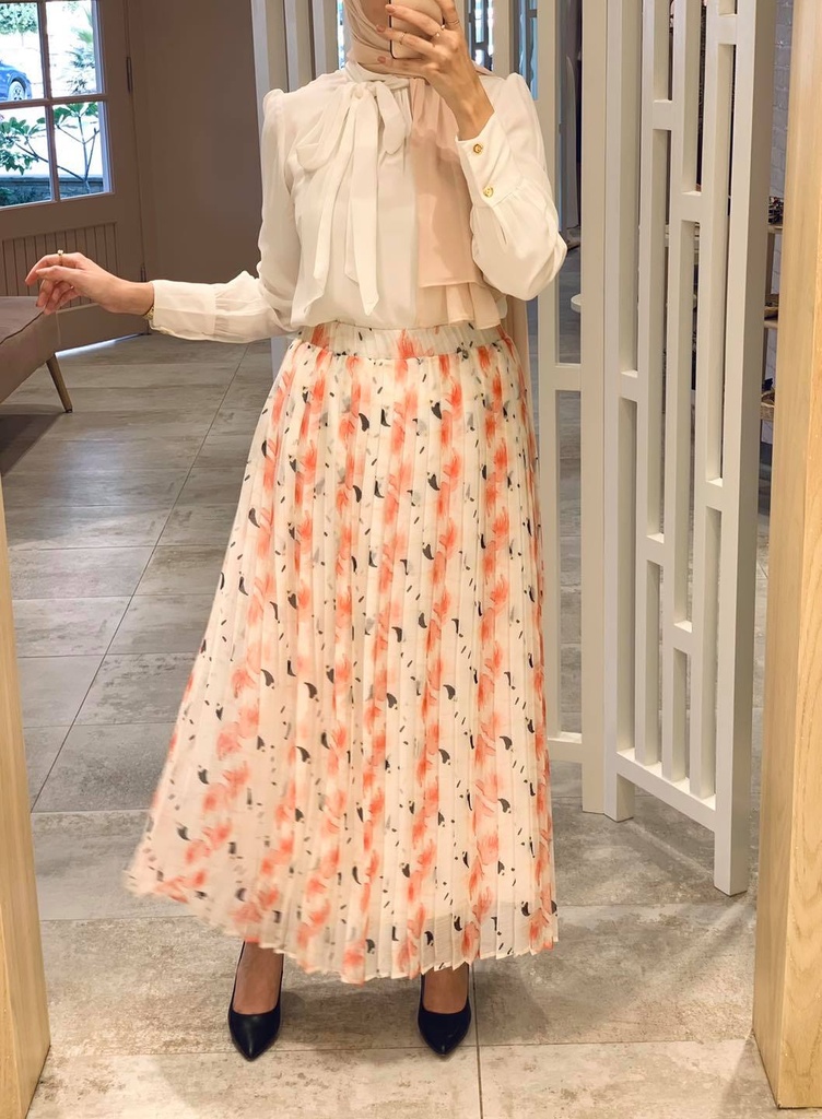 Butterfly Pleated Skirt