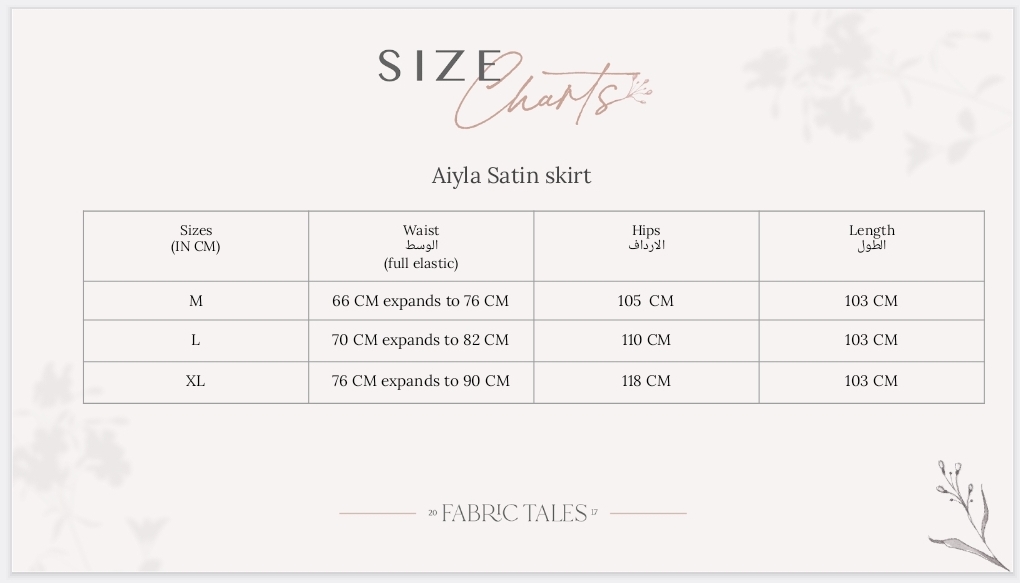 Aiyla Satin Skirt