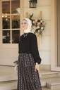 Black Cathy Blouse