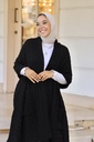 Poppy Black Shawl