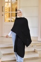Poppy Black Shawl