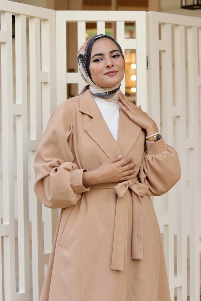 Tara Beige Coat