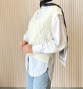 Whitney White Pullover