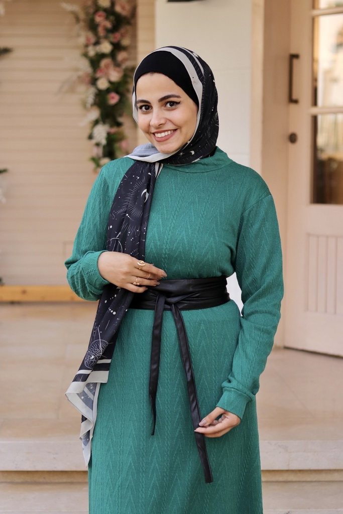 Janara Green Dress