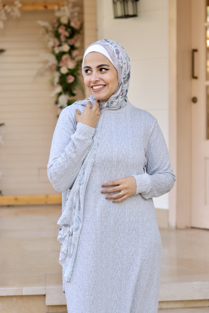Janara Grey Dress