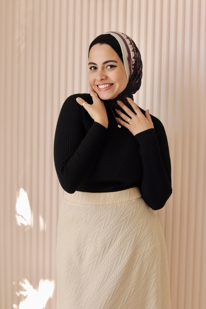 January Beige Skirt