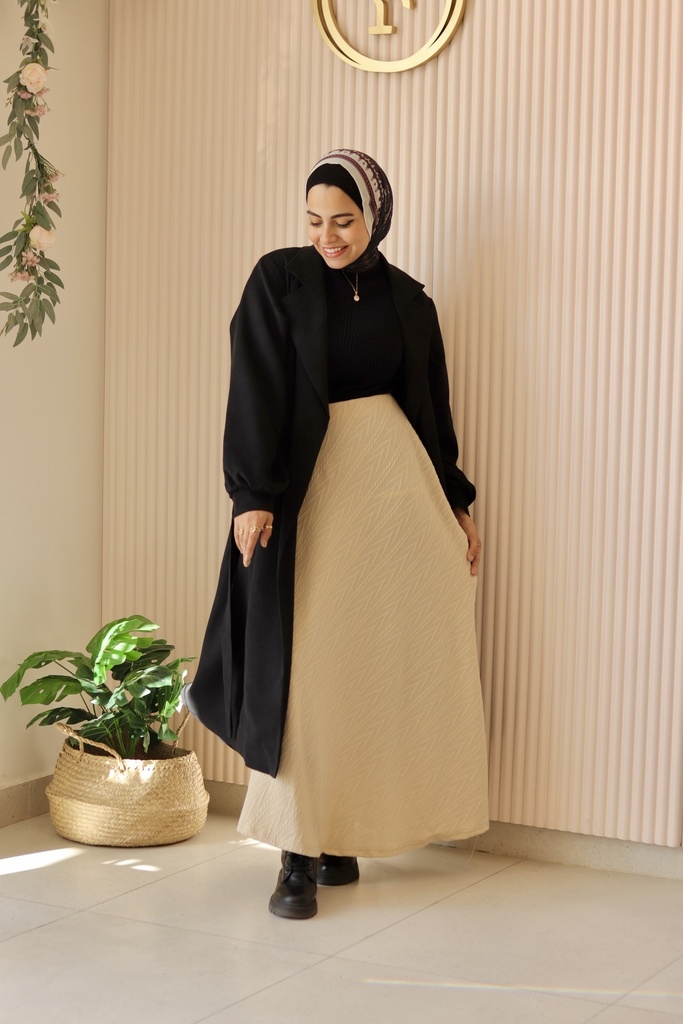 January Beige Skirt