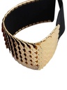 Gold Fish Scale BLK Belt