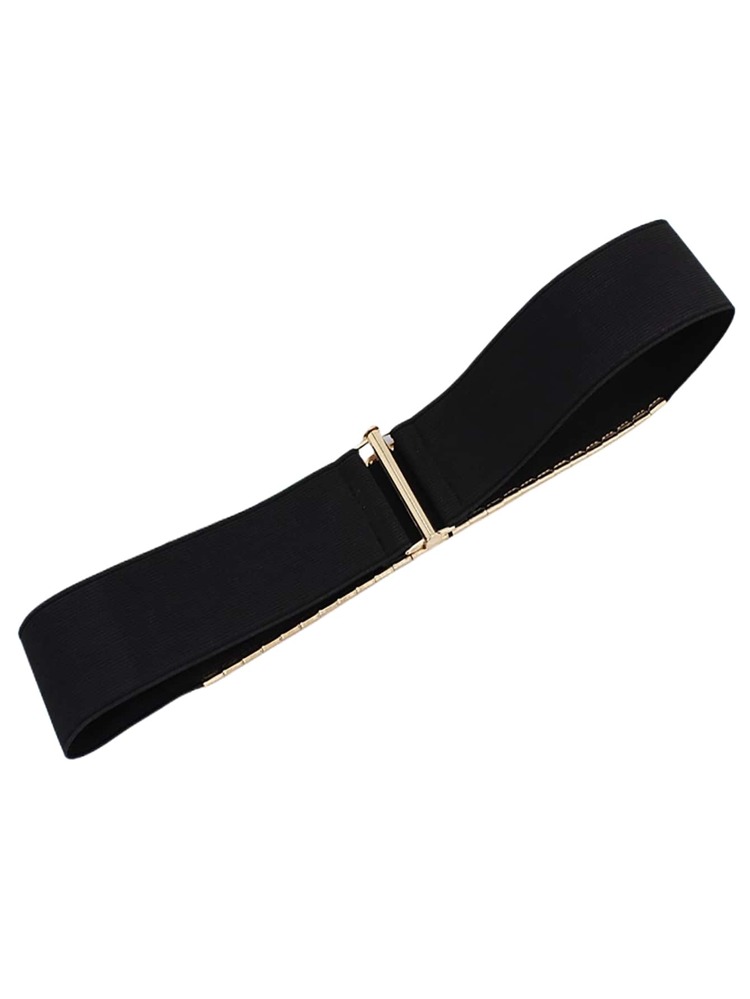 Gold Fish Scale BLK Belt
