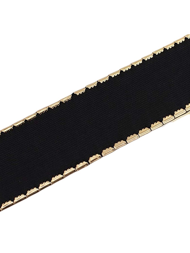 Gold Fish Scale BLK Belt