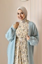 Greyish Chiffon Veil