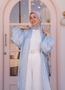 Ivory Aura Chiffon Pants