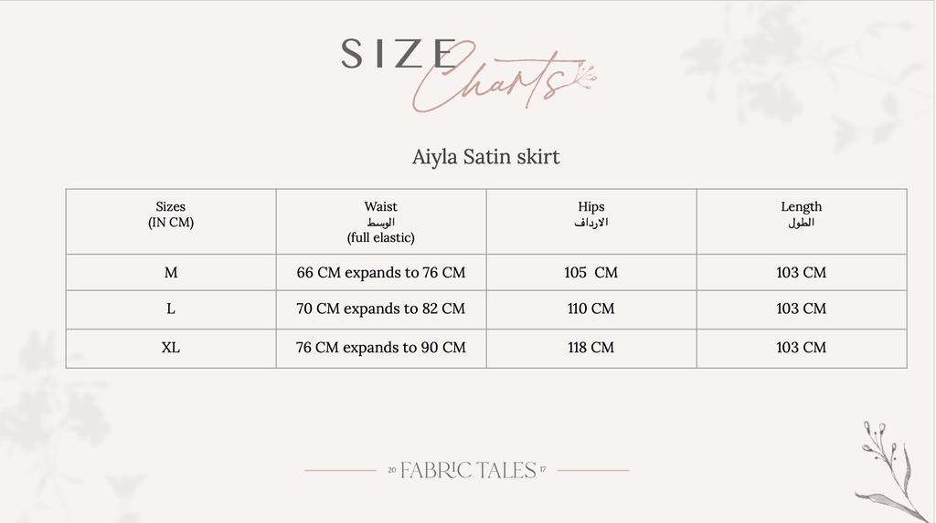 Lunara Satin Skirt