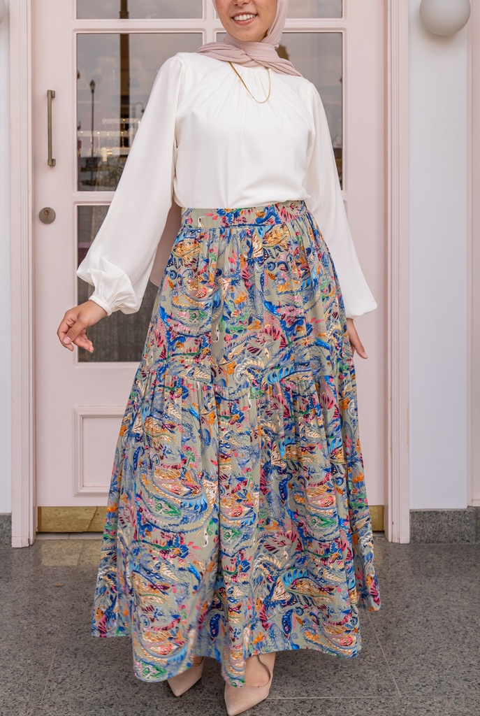 Cream Cathy Blouse