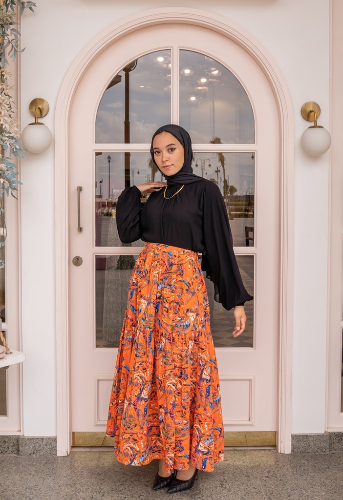 Black Cathy Blouse