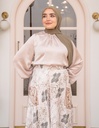 Olive Chiffon Veil