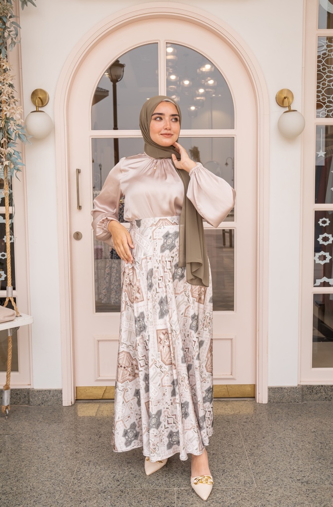 Miray Satin Skirt