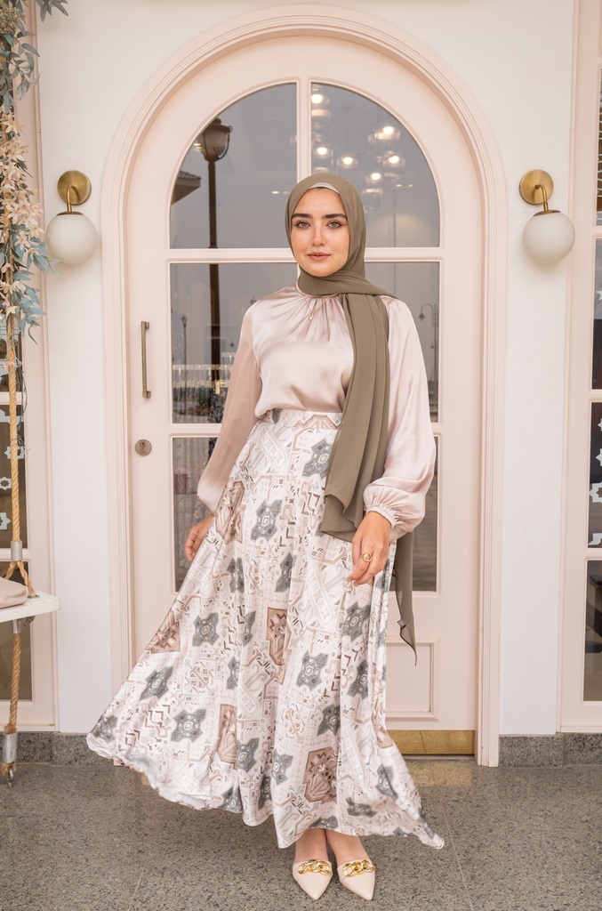 Miray Satin Skirt