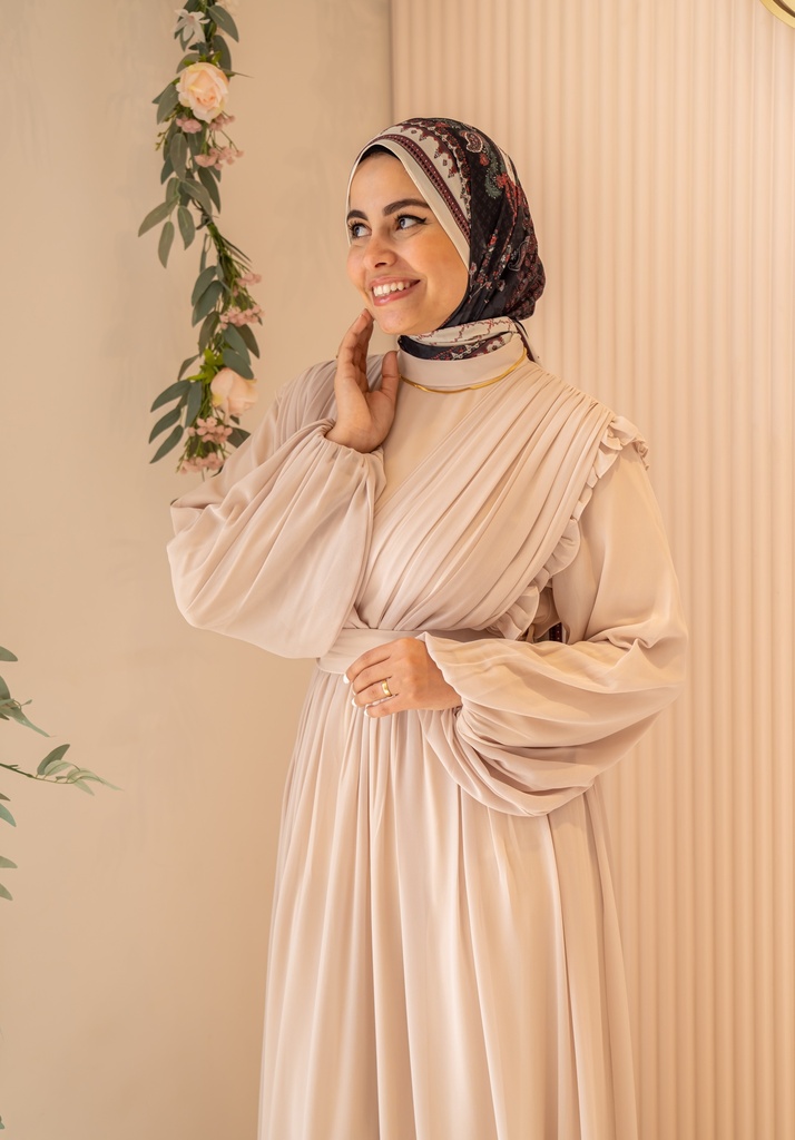 Beige Soraya Dress