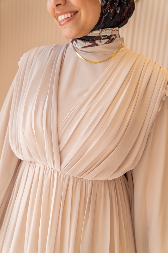 Beige Soraya Dress