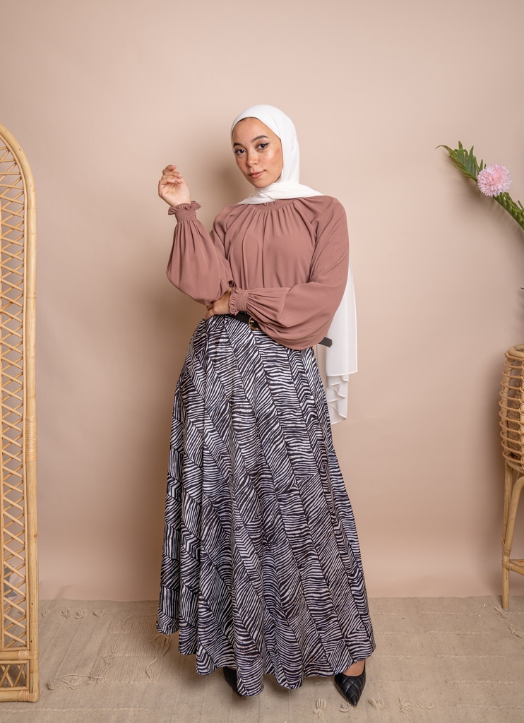 Spice Turtleneck Blouse