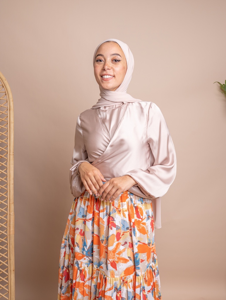 Orange Lori Skirt