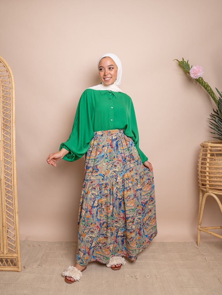 Mint Sila Skirt
