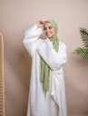 Pastel Green Daisy Viel