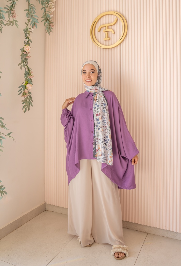 Cafe Aura Chiffon Pants