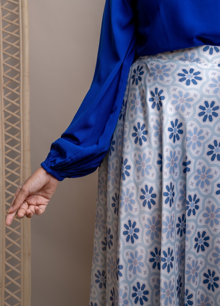 Blue Cathy Blouse