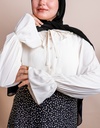 Crème Juliet Blouse